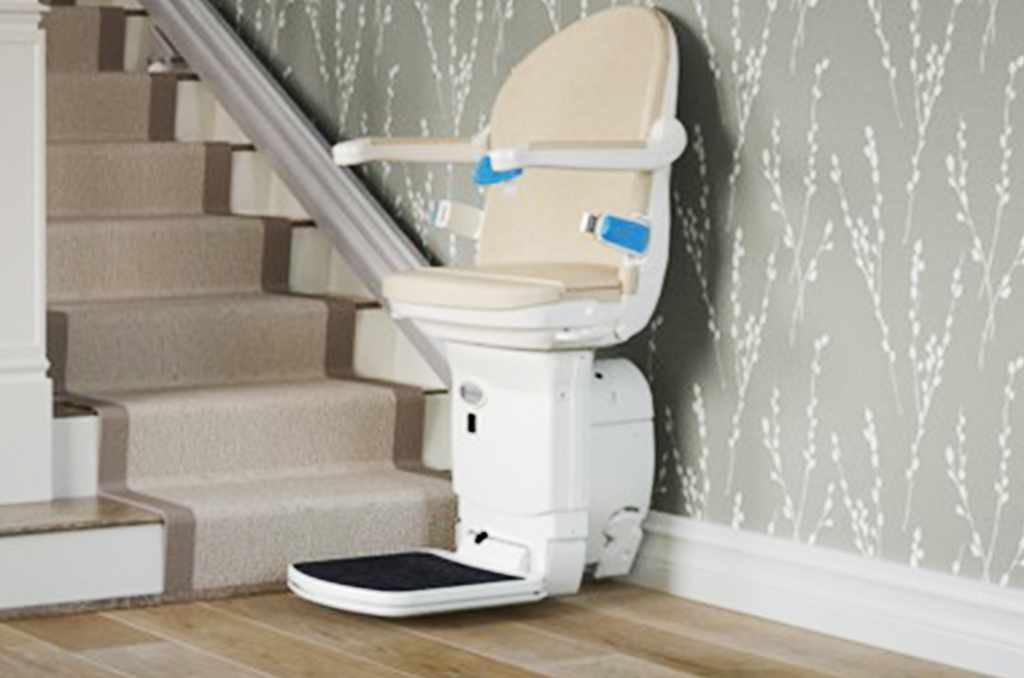 curved stairlift & Stair chair in dubai