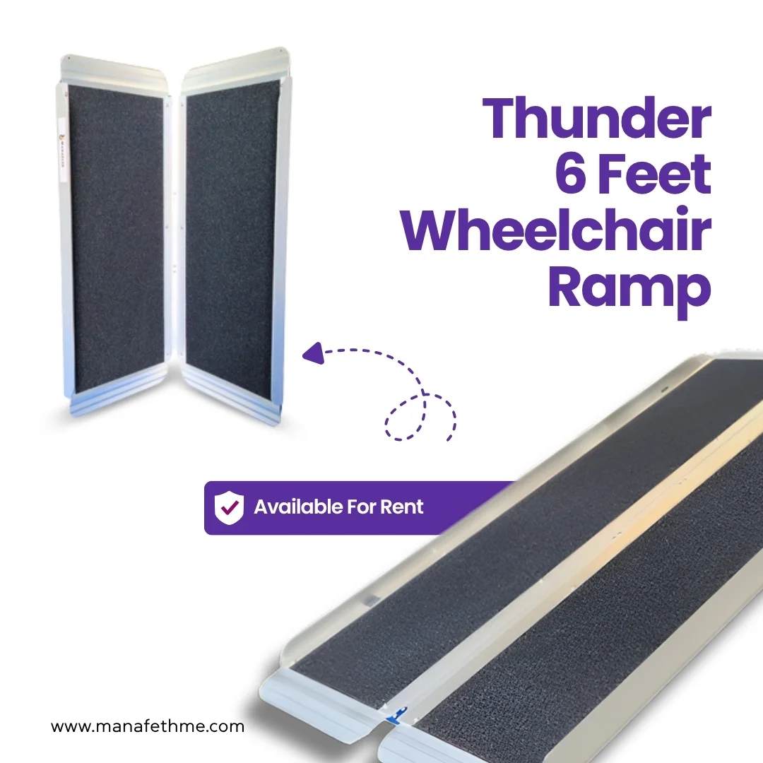Thunder -6 Feet Wheelchair Ramp for Rent