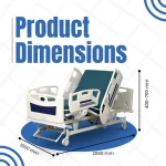 Medical Bed Home – 5 Function with Manual Backup (Thunder B05) 6