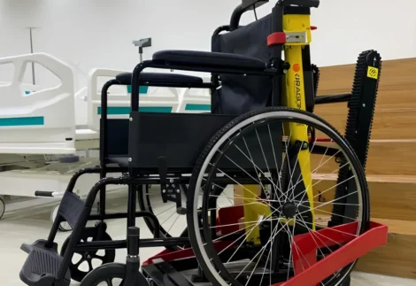 Lightweight Power Wheelchair Stair Trolley Dubai