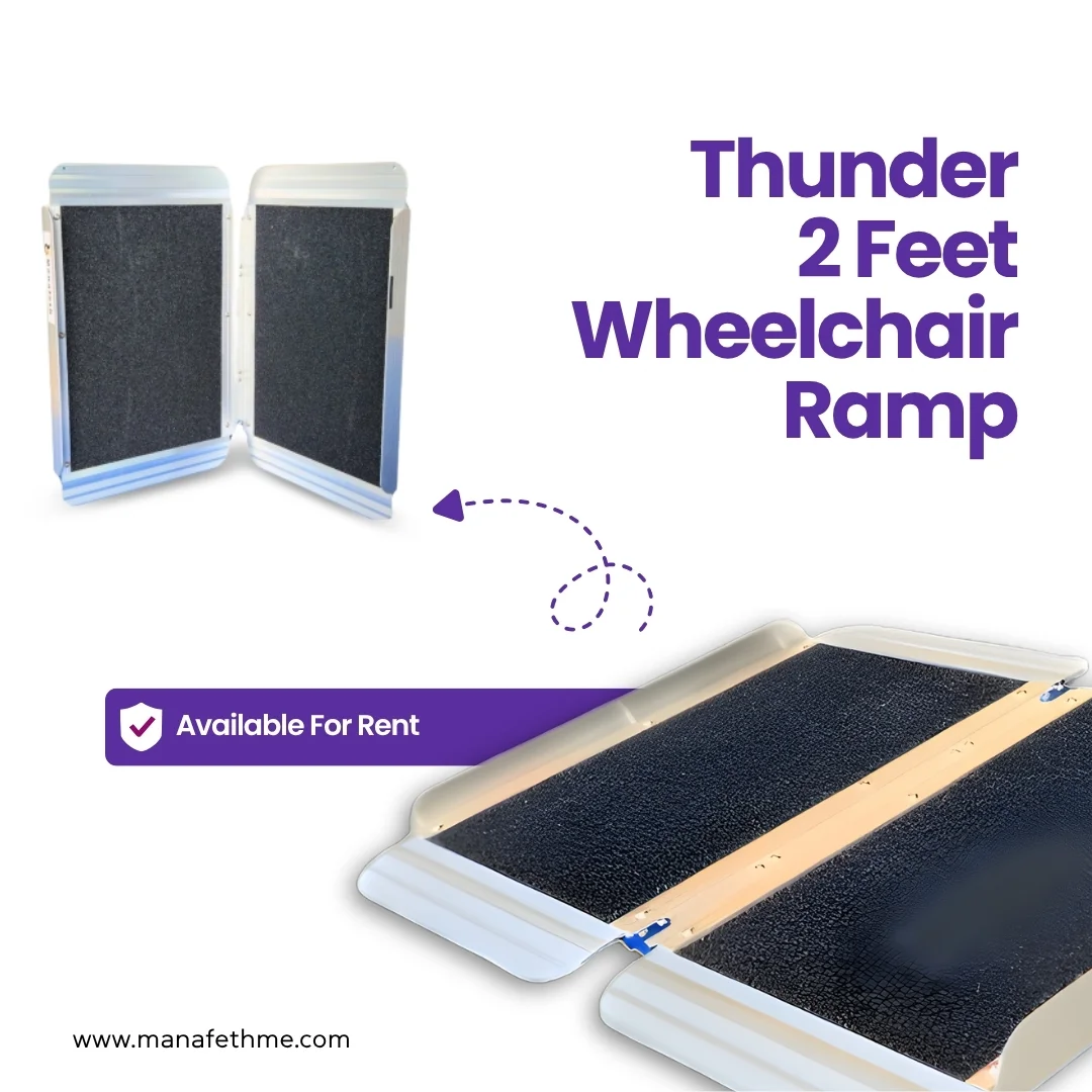 Thunder – 2 Feet Wheelchair Ramp for Rent