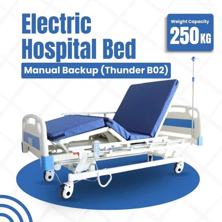 Electric Hospital Bed - Manual Backup (Thunder B02)