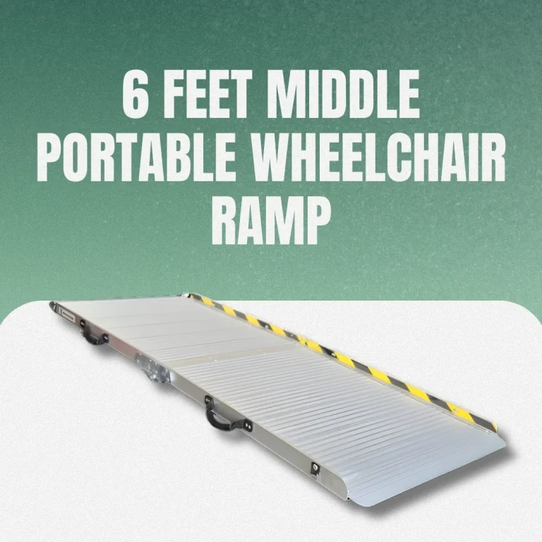 6 Feet Middle Portable Wheelchair Ramp