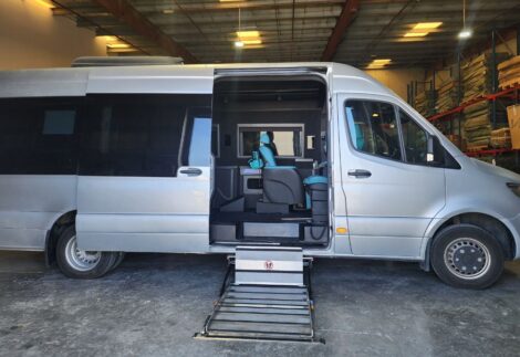 Under Vehicle Wheelchair Lift for Vans