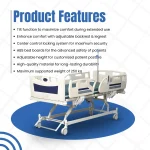 Medical Bed Home – 5 Function with Manual Backup (Thunder B05) 3