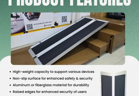6ft Portable Wheelchair Ramp
