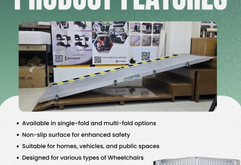 Foldable Wheelchair Ramp for Sale