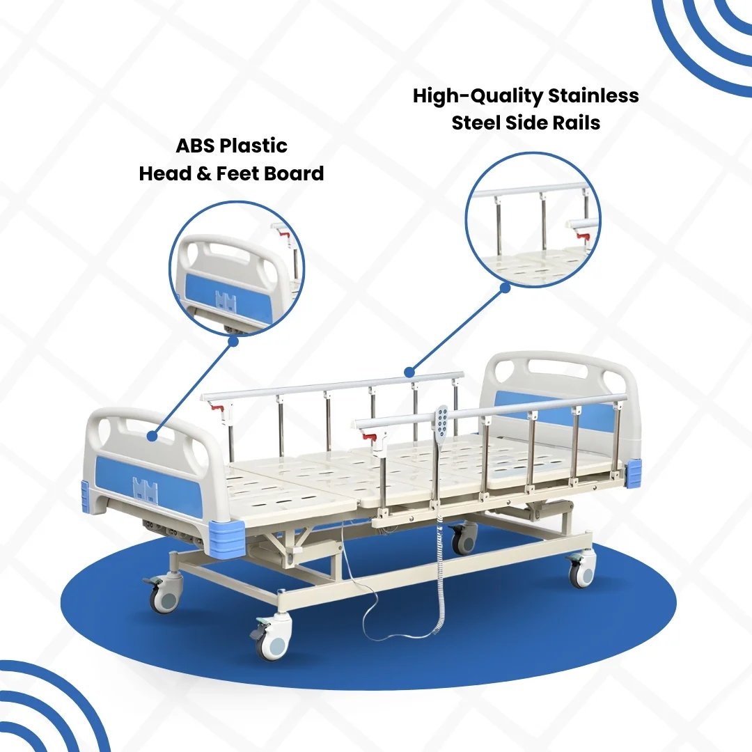 Electric Hospital Bed - Manual Backup (Thunder B02) - Image 6