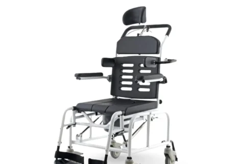 Tilt-in-Space Hi-Lo Shower Commode Chair