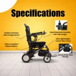 IGo Lite Power Chair – Pride Mobility Carbon Fiber Electric Wheelchair 6