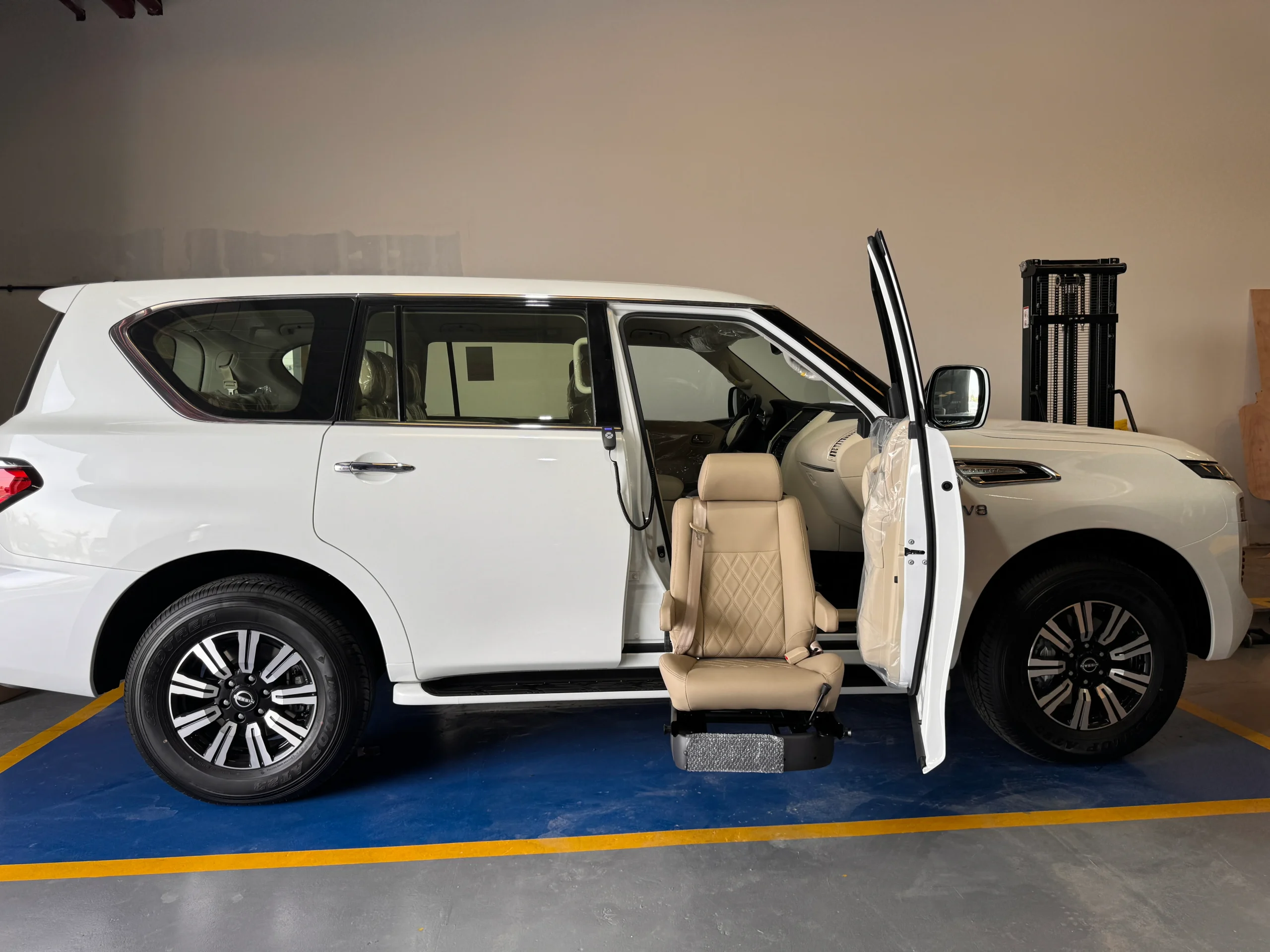 Nissan Patrol with Turny seat in Dubai UAE