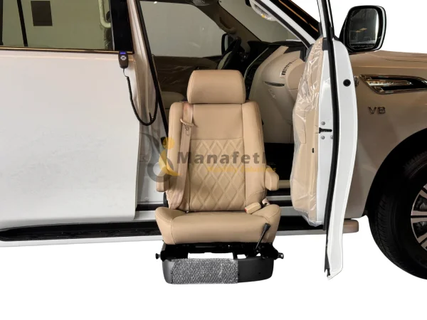 Nissan Patrol with Turny seat out side view in Dubai