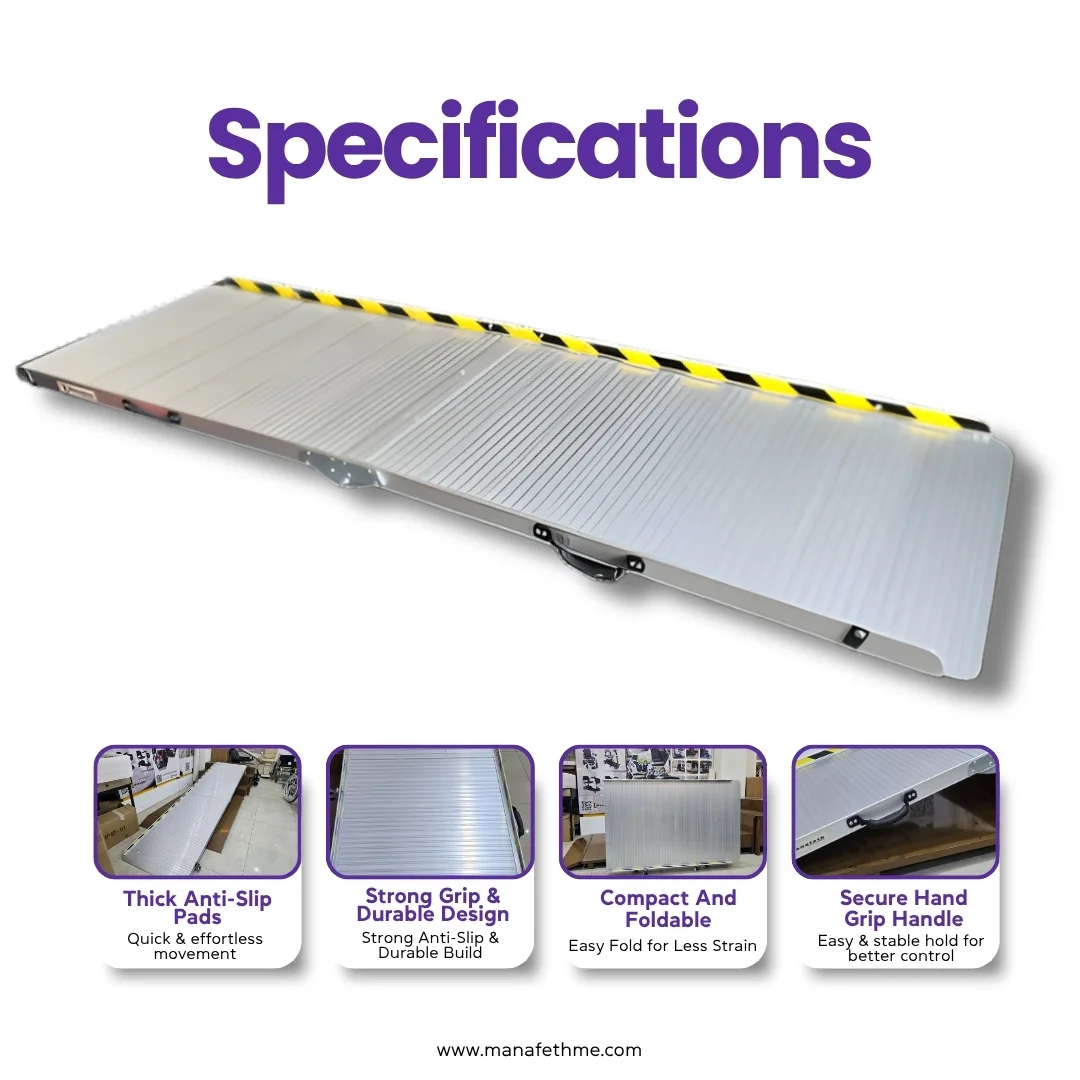 10 Feet Middle Portable Wheelchair Ramp for Rent specifications