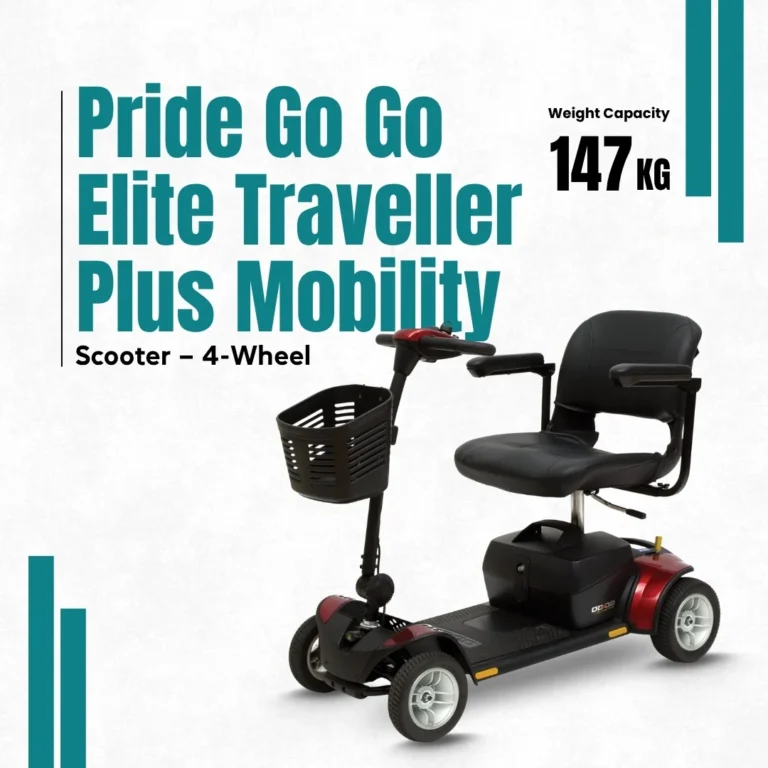 Pride Go Go Elite Traveller Plus Mobility Scooter - 4-Wheel
