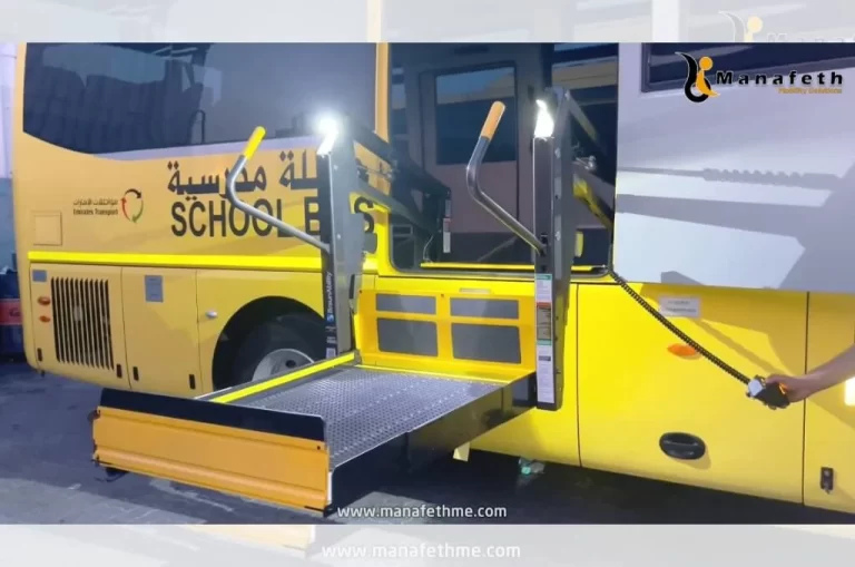 School Bus Wheelchair Lift  - BraunAbility Millennium Wheelchair