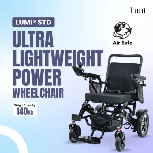 LUMI® STD – Ultra Lightweight Power Wheelchair
