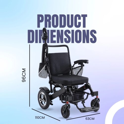 LUMI® STD – Ultra Lightweight Power Wheelchair 10