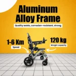 Comfortable Lightweight Power Chair – Foldable & Airsafe (KSM-603) 5