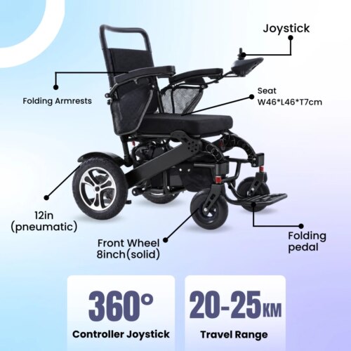LUMI® STD – Ultra Lightweight Power Wheelchair 5