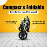Comfortable Lightweight Power Chair – Foldable & Airsafe (KSM-603) 4