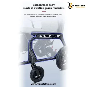 Lightweight Wheelchair Carbon Fiber with Aviation Grade Material