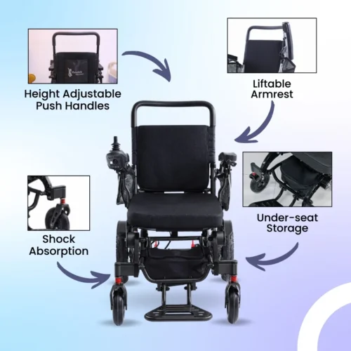 LUMI® STD – Ultra Lightweight Power Wheelchair 3