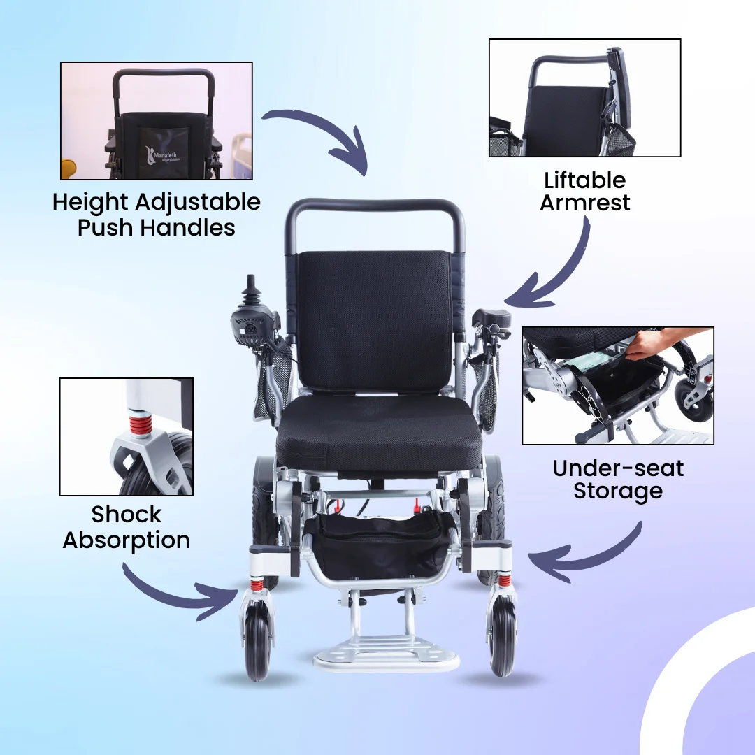 LUMI® STD - Ultra Lightweight Power Wheelchair - Image 3