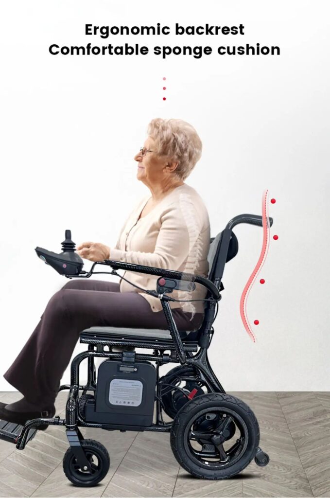 507 Carbon Fiber Lightweight Powerchair