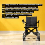 Lightweight Carbon Fiber Wheelchair (KSM-507) – Airsafe 3