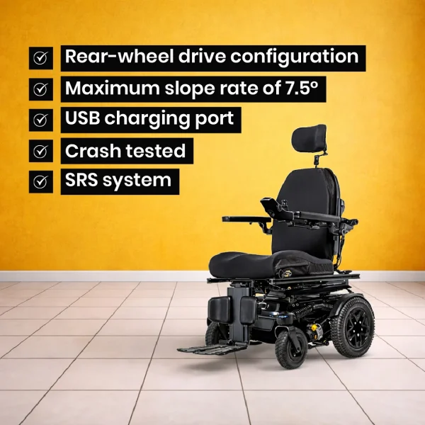 Quantum R-Trak Custom Made Wheelchair