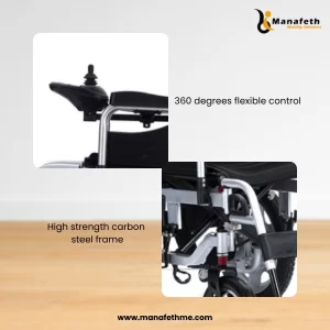 Portable Power Chair Durable and Flexible Control