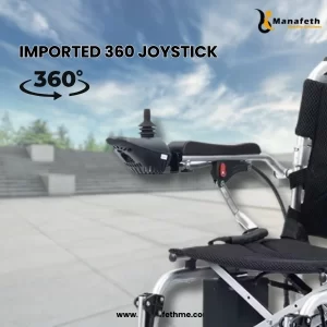 Foldable Wheelchair Electric with 360 Controller
