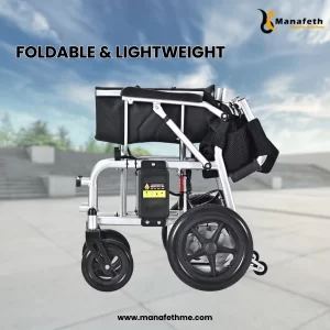 Foldable Electric Wheelchair for Travel