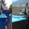 Installed F100 Fixed Pool Lift