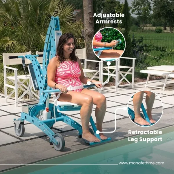 Mobile Pool Body Mobile pool lift EcoPool - Swimming Pool Lift