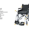 ⁦Standard Wheelchairs Rotec XL⁩ - الصورة ⁦2⁩