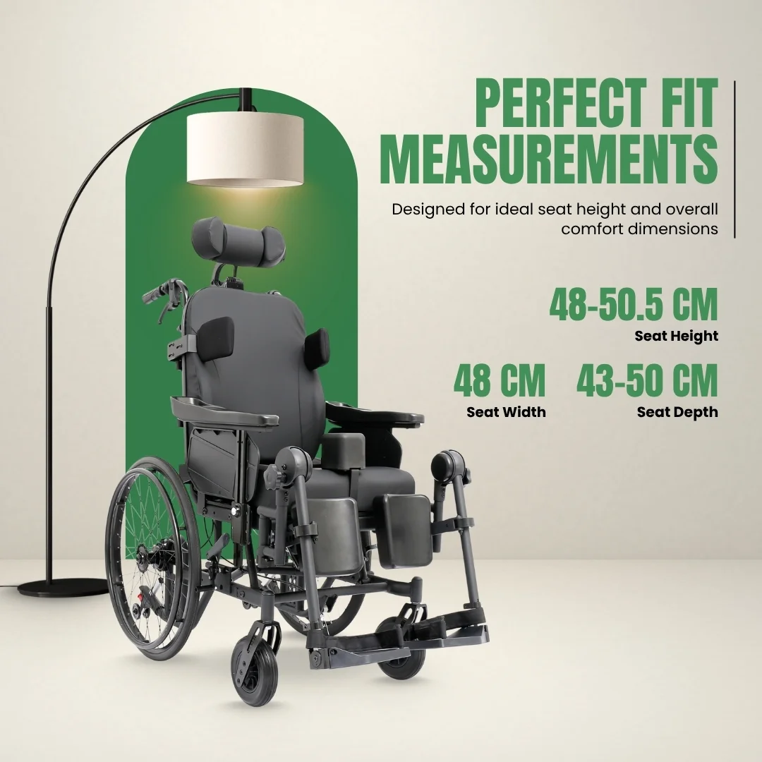 Multifunctional Wheelchair Multitec - Titan Comfort - الصورة 3