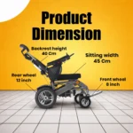 Recliner Wheelchair – Thunder Auto Reclining & Folding 5