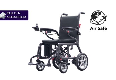 Magnesium Frame Wheelchair - Reliable With Long Range Battery