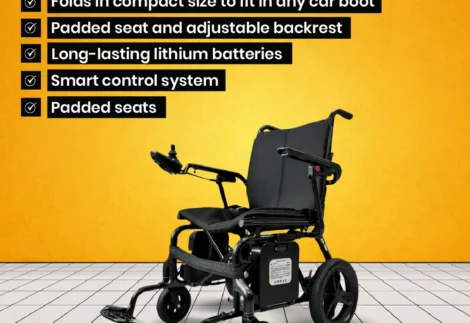 Lightweight Wheelchair With High-Load Capacity