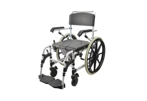 Thunder Commode shower chair - Big tire