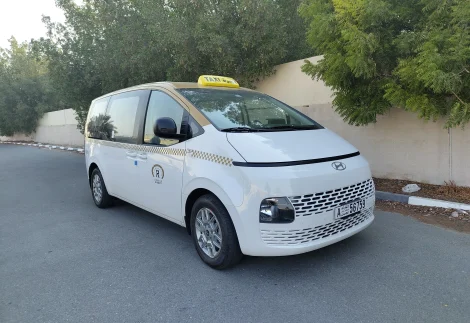 Van with Wheelchair Lift - Hyundai Staria Front View