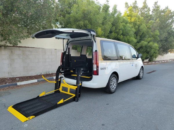 Van with Wheelchair Lift - Hyundai Staria Installed