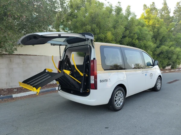Van with Wheelchair Lift - Hyundai Staria Opening View