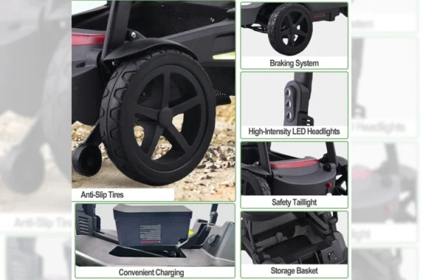 Compact Lightweight Folding Electric Scooter - Image 6