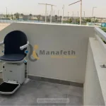 Outdoor Stairlift in Dubai by Manafeth Mobility UAE