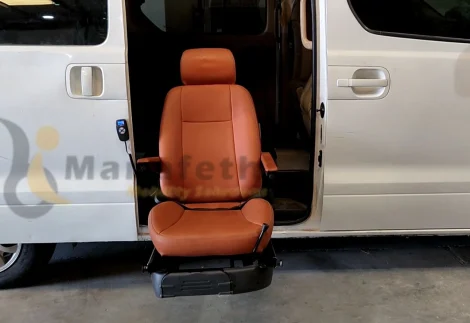 Hyundai H1 with Turny seat by Manafeth Mobility UAE