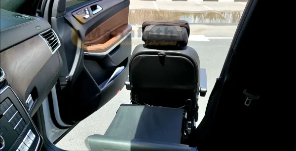 Mercedes Benz GLS 500 inside cabin view