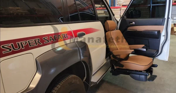 Nissan Super Safari with Turny Seat by Manafeth Mobility UAE