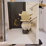 Stair Lift for wheelchair user full view